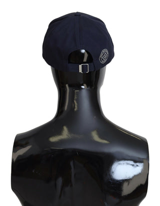 Gant Blue Cotton Logo Print Baseball Cap Casual Hat - Ginchy