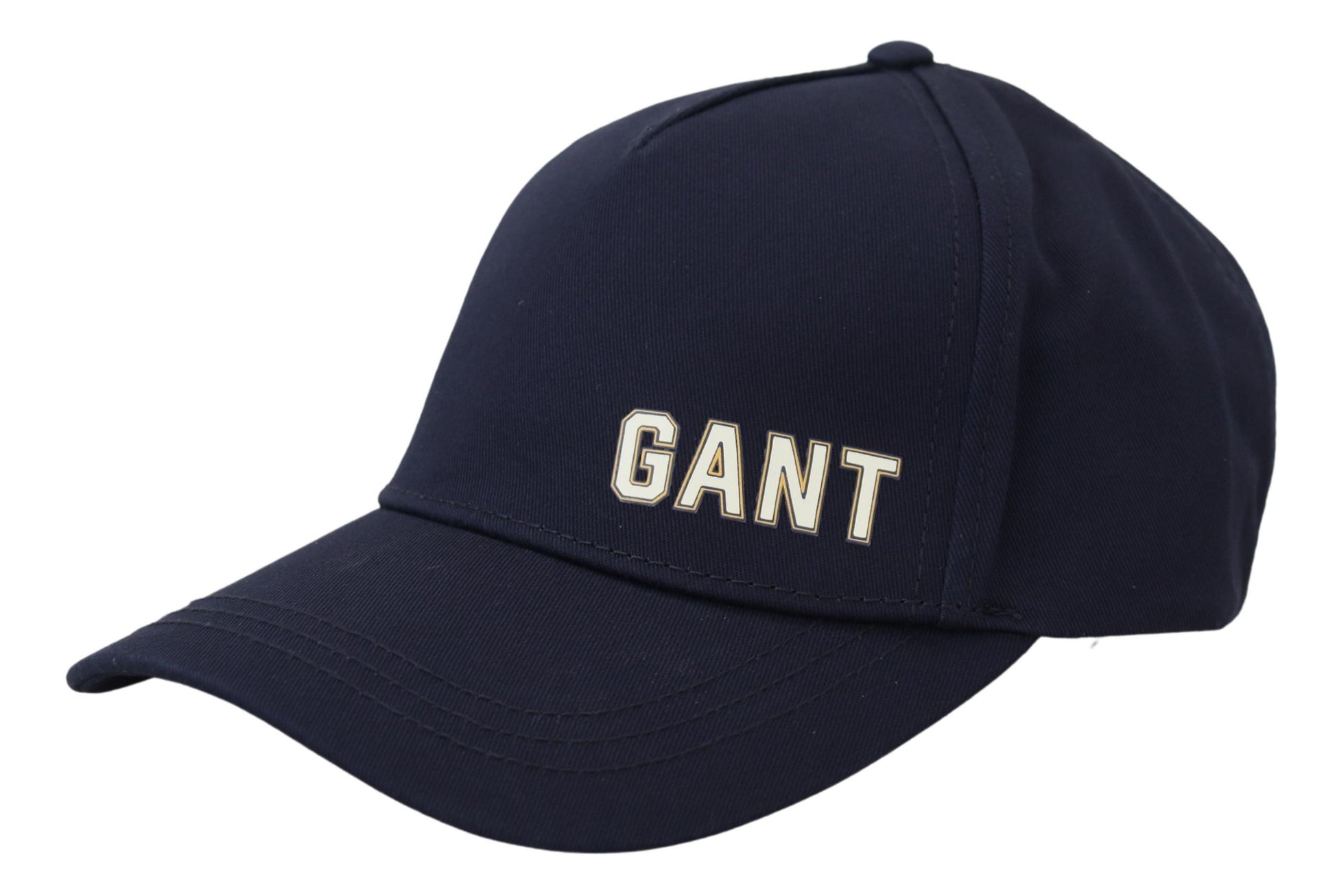 Gant Blue Cotton Logo Print Baseball Cap Casual Hat - Ginchy