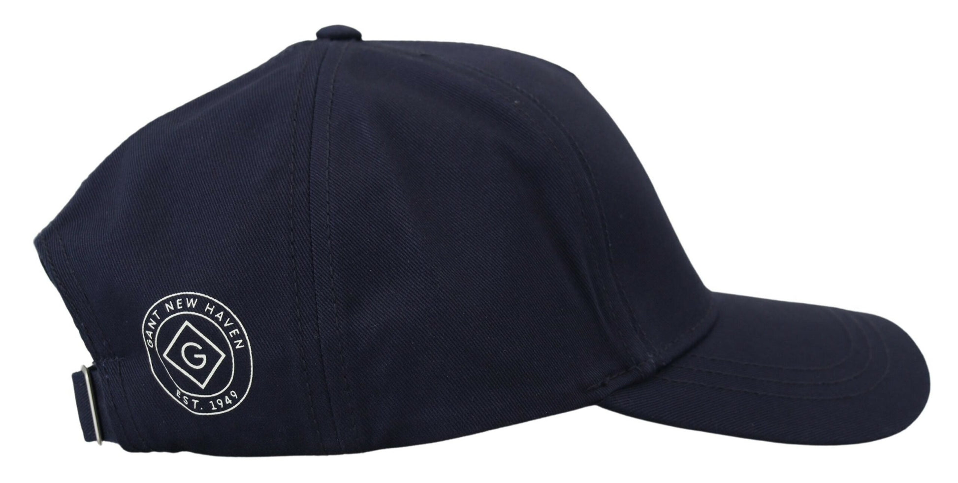 Gant Blue Cotton Logo Print Baseball Cap Casual Hat - Ginchy
