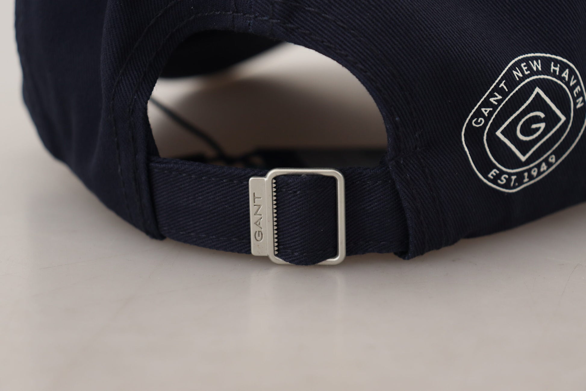 Gant Blue Cotton Logo Print Baseball Cap Casual Hat - Ginchy