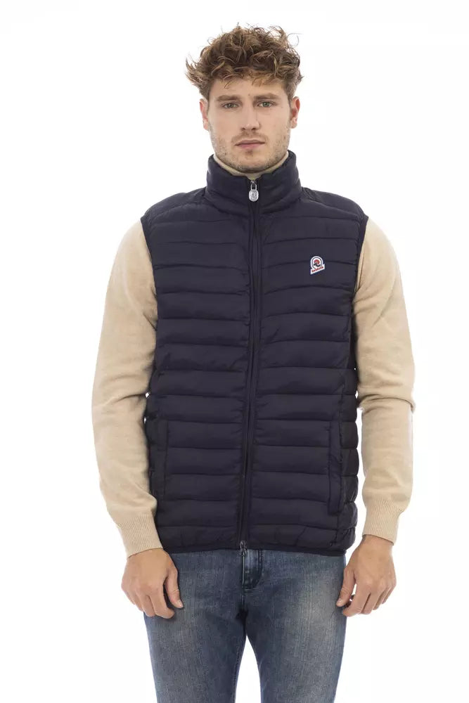 Invicta Blue Polyamide Men's Jacket - Ginchy
