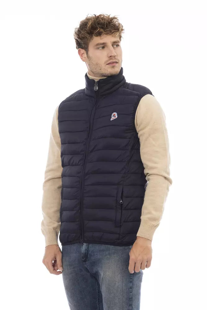 Invicta Blue Polyamide Men's Jacket - Ginchy