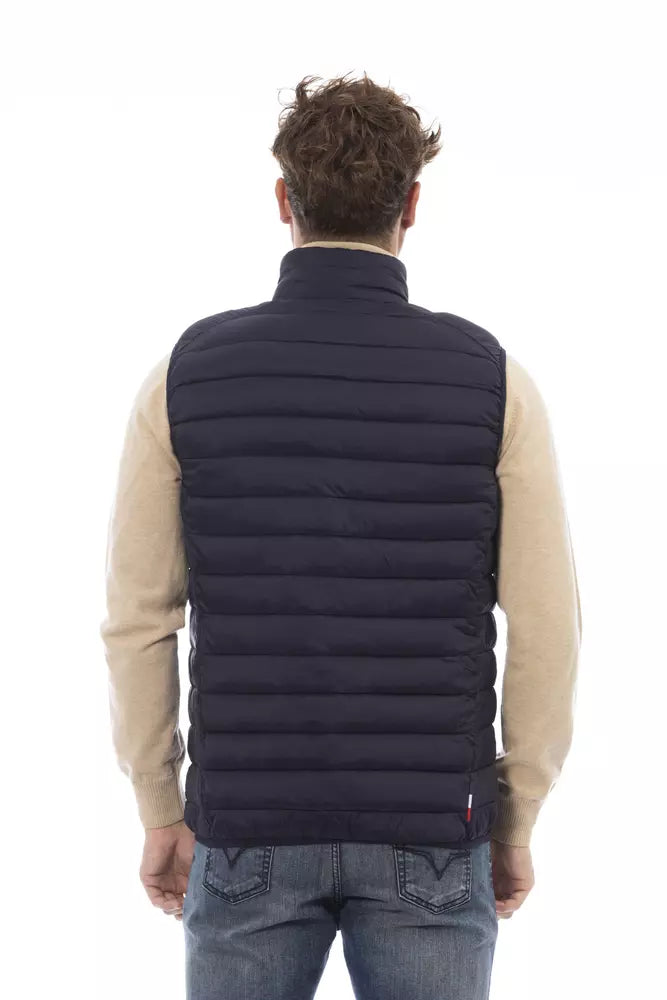 Invicta Blue Polyamide Men's Jacket - Ginchy
