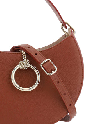 Chloé Sepia Brown Small Arlène Leather Shoulder Bag - Ginchy