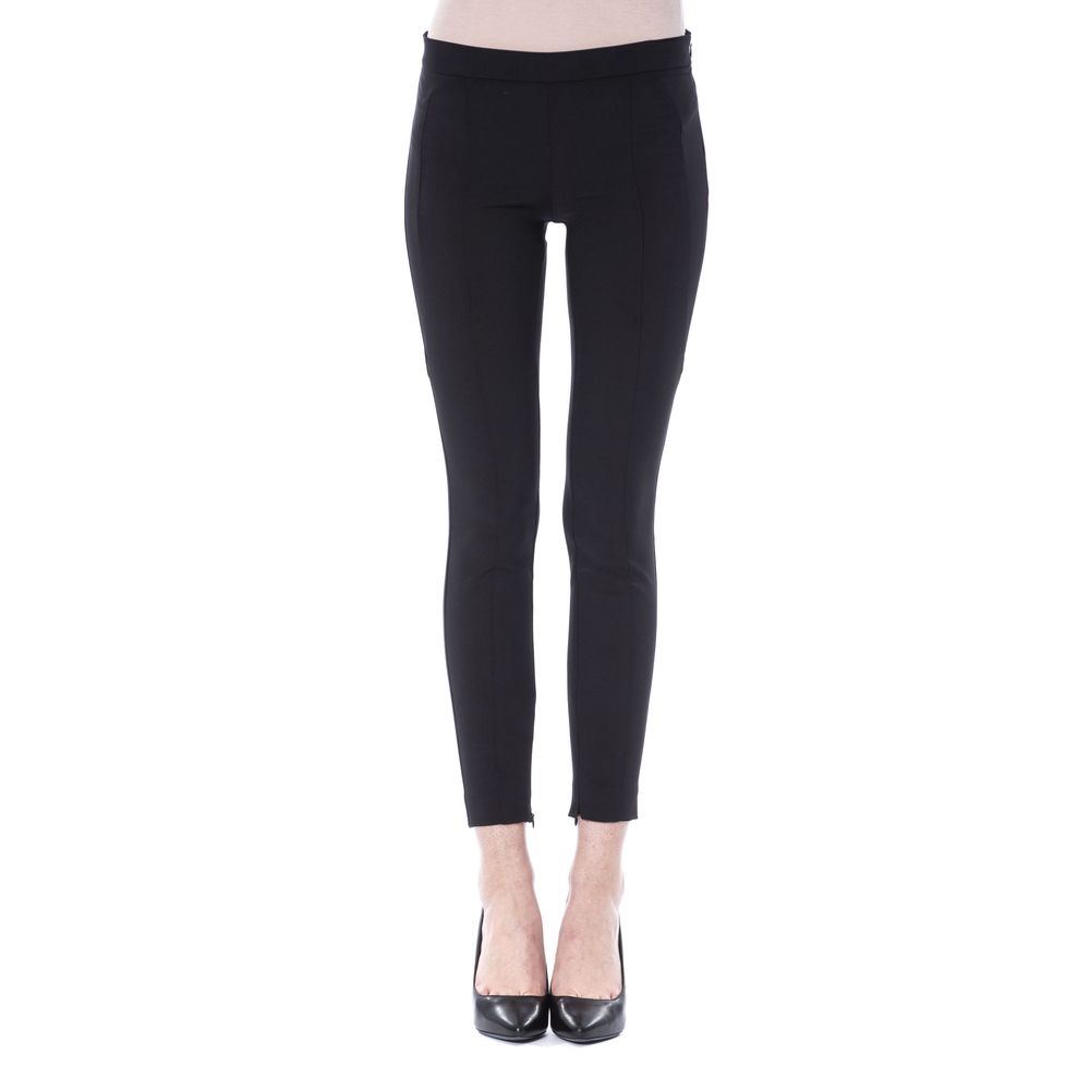 BYBLOS Black Polyester Women Pants - Ginchy