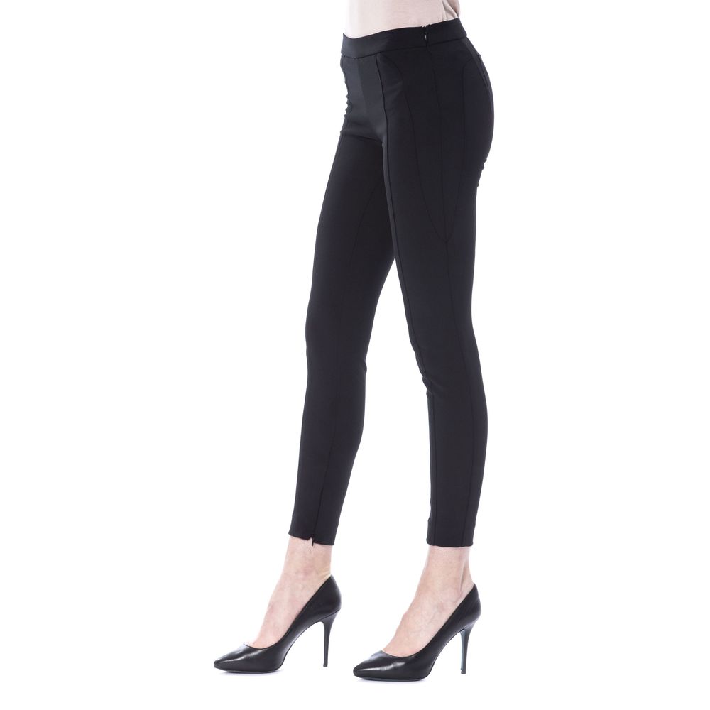 BYBLOS Black Polyester Women Pants - Ginchy