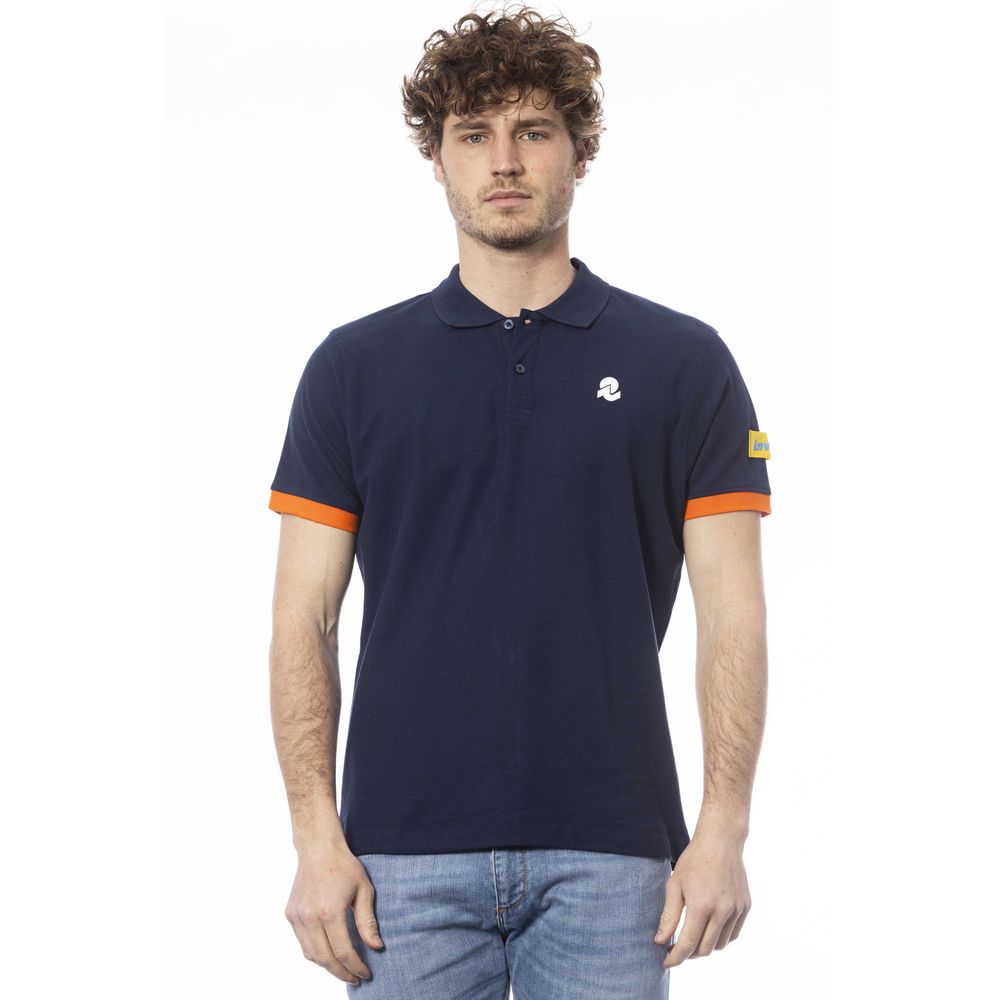 Invicta "Blue Cotton Men Polo Shirt" - Ginchy