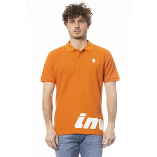 Invicta Orange Cotton Men Polo Shirt - Ginchy