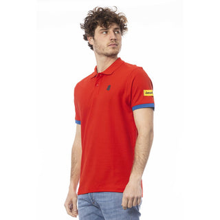 Invicta Red Cotton Men Polo Shirt - Ginchy
