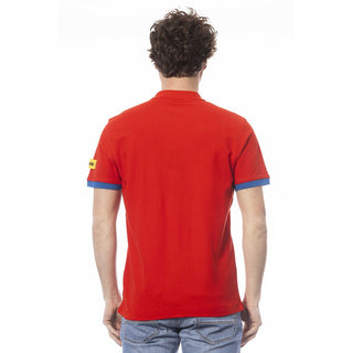 Invicta Red Cotton Men Polo Shirt - Ginchy