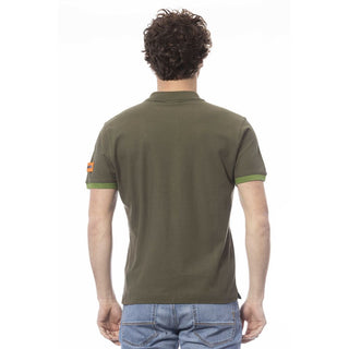 Invicta Green Cotton Men Polo Shirt - Ginchy