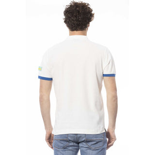 Invicta White Cotton Men Polo Shirt - Ginchy