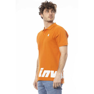 Invicta Orange Cotton Men Polo Shirt - Ginchy