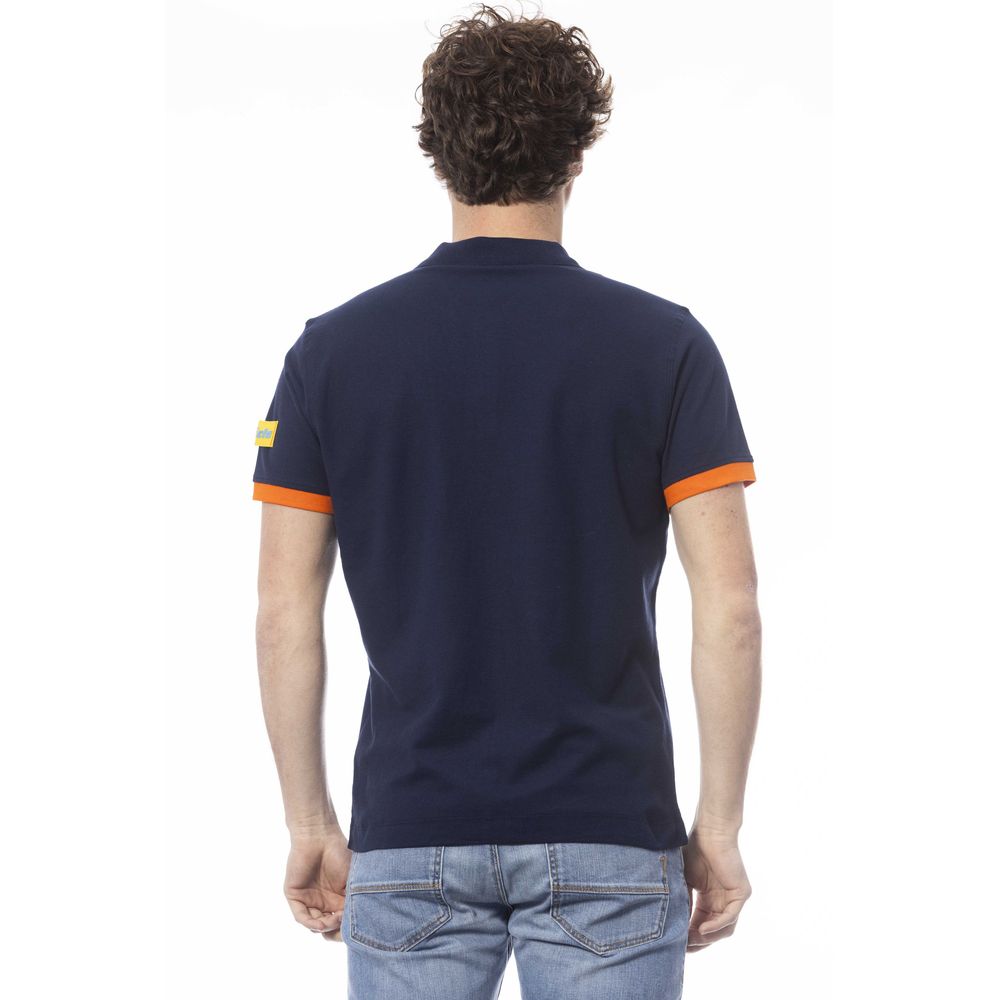 Invicta "Blue Cotton Men Polo Shirt" - Ginchy