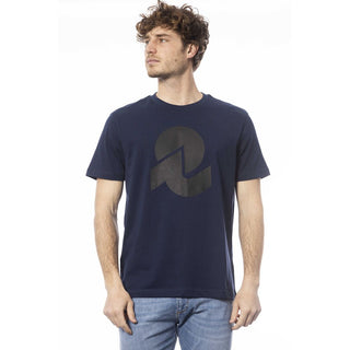 Invicta Blue Cotton Men T-Shirt - Ginchy