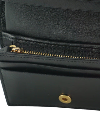 Versace Elegant Compact Leather Wallet in Brown - Ginchy