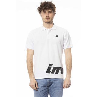 Invicta White Cotton Men Polo Shirt - Ginchy