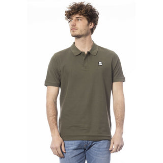 Invicta Green Cotton Men Polo Shirt - Ginchy