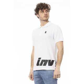 Invicta White Cotton Men Polo Shirt - Ginchy
