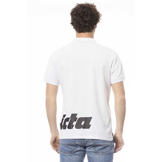 Invicta White Cotton Men Polo Shirt - Ginchy
