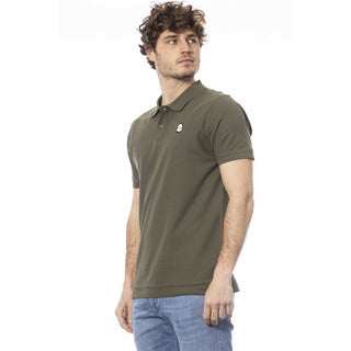 Invicta Green Cotton Men Polo Shirt - Ginchy