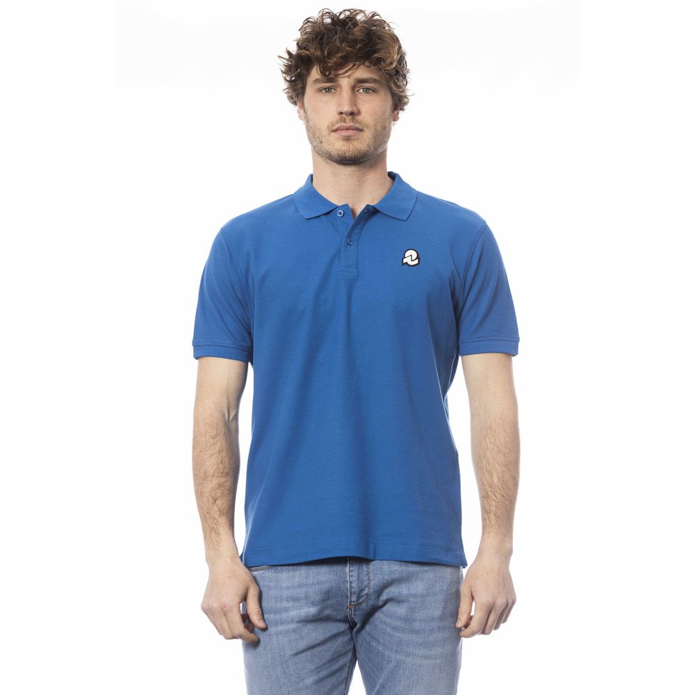 Invicta Blue Cotton Men Polo Shirt - Ginchy