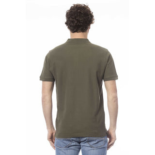 Invicta Green Cotton Men Polo Shirt - Ginchy