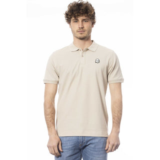 Invicta Beige Cotton Men Polo Shirt - Ginchy