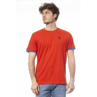 Invicta Red Cotton Men T-Shirt - Ginchy