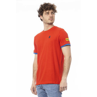 Invicta Red Cotton Men T-Shirt - Ginchy