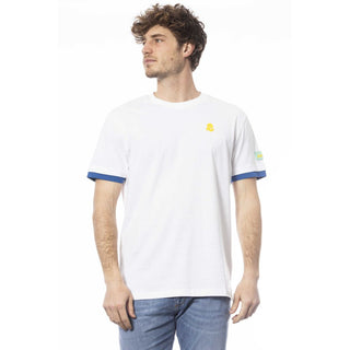 Invicta White Cotton Men T-Shirt - Ginchy