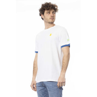Invicta White Cotton Men T-Shirt - Ginchy