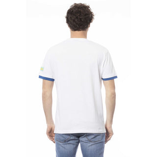 Invicta White Cotton Men T-Shirt - Ginchy
