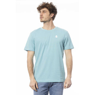 Invicta Light Blue Cotton Men T-Shirt - Ginchy