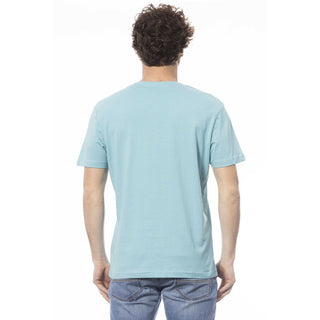 Invicta Light Blue Cotton Men T-Shirt - Ginchy