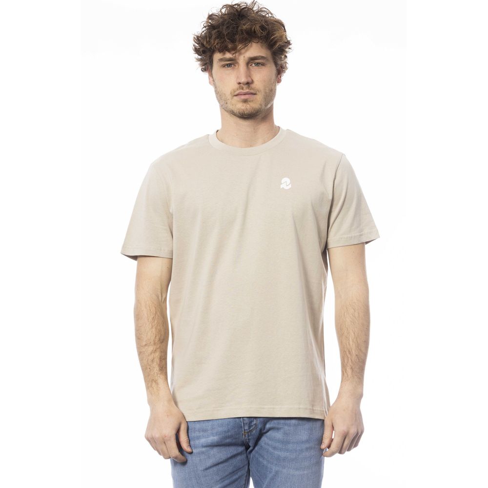 Invicta Beige Cotton Men T-Shirt - Ginchy