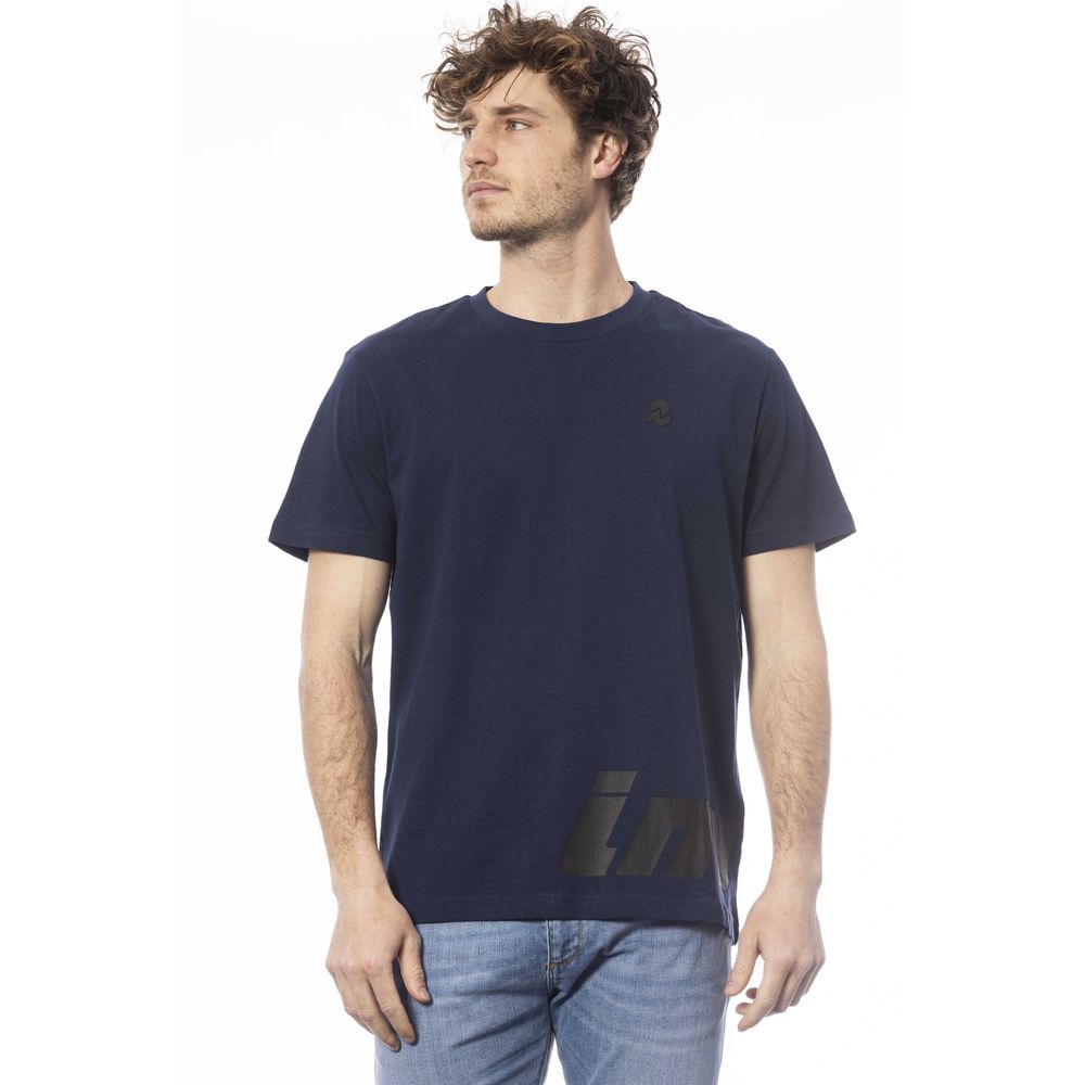 Invicta Blue Cotton Men T-Shirt - Ginchy