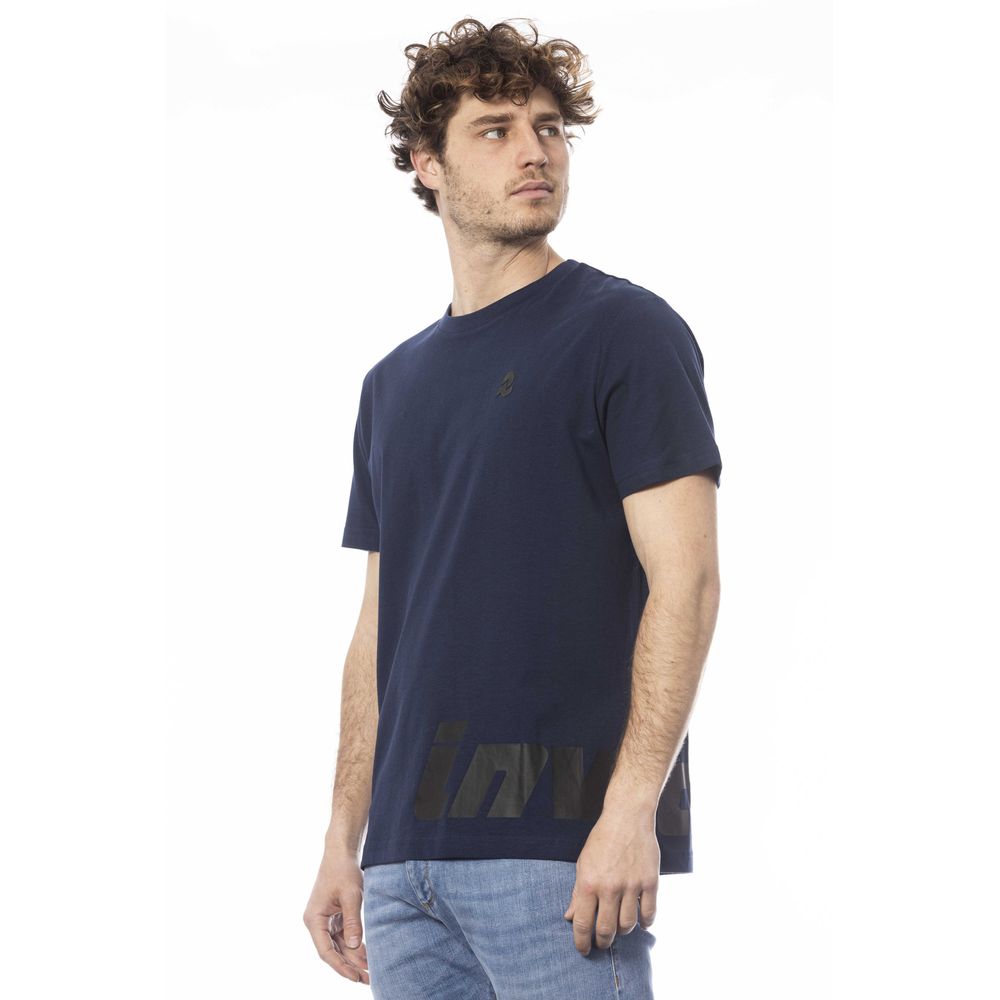 Invicta Blue Cotton Men T-Shirt - Ginchy