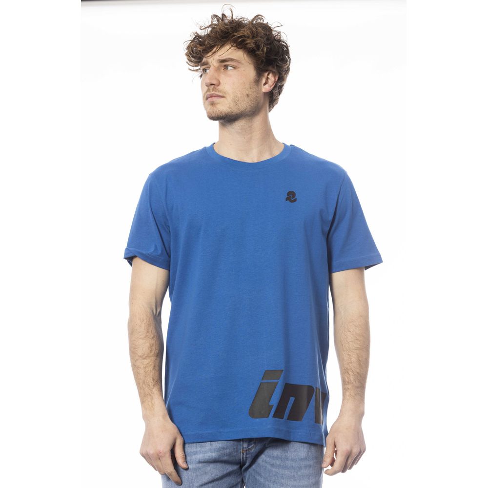 Invicta Blue Cotton Men T-Shirt - Ginchy