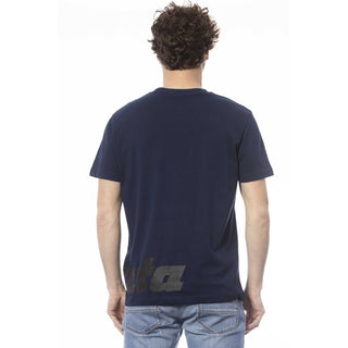 Invicta Blue Cotton Men T-Shirt - Ginchy