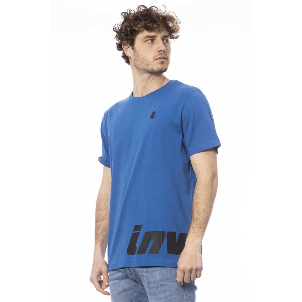 Invicta Blue Cotton Men T-Shirt - Ginchy