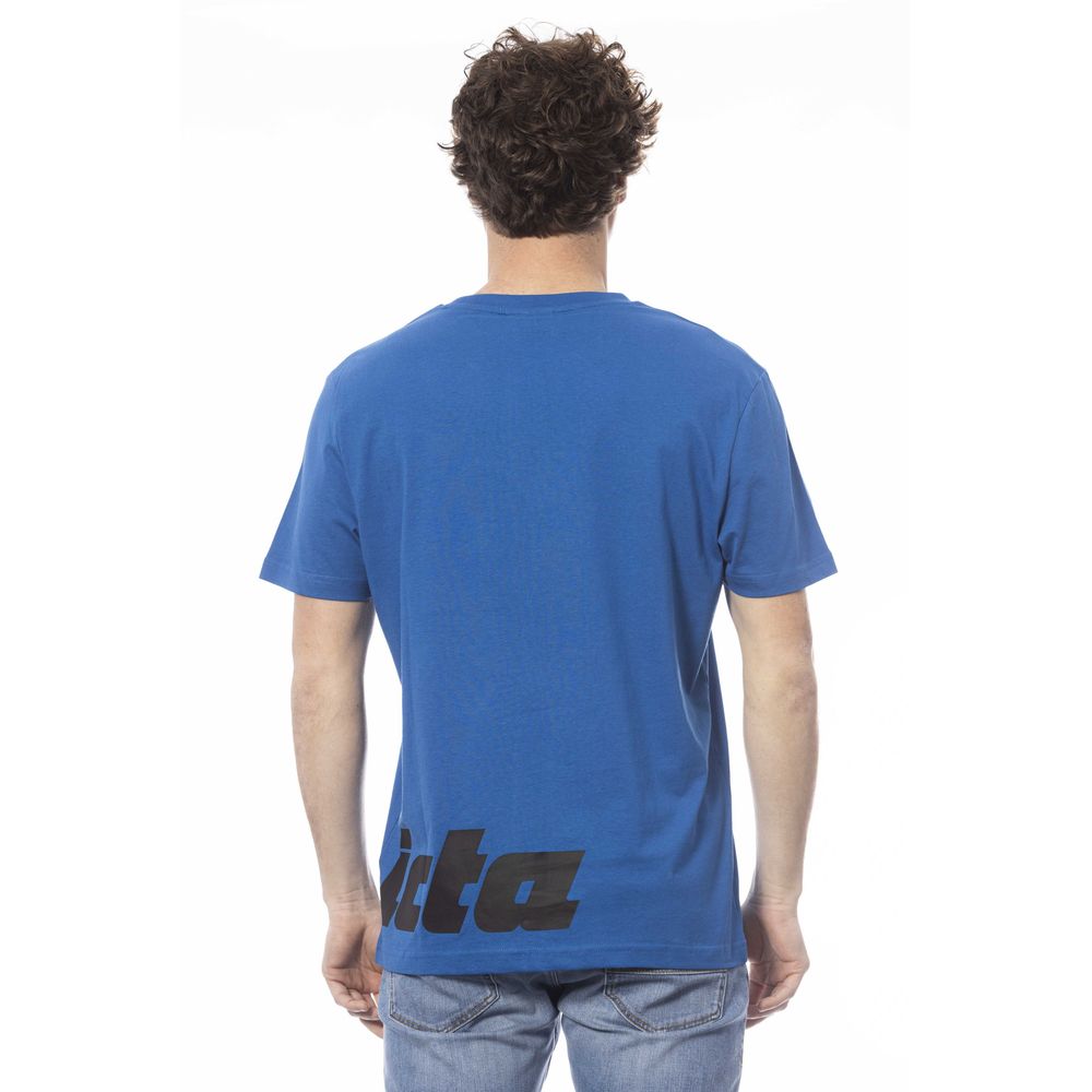 Invicta Blue Cotton Men T-Shirt - Ginchy
