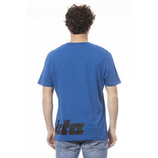 Invicta Blue Cotton Men T-Shirt - Ginchy