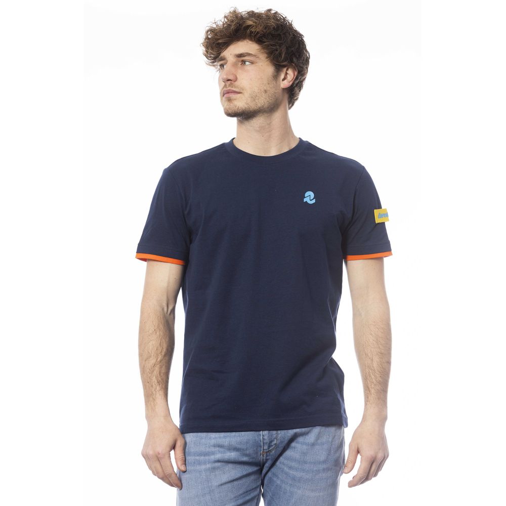 Invicta Blue Cotton Men T-Shirt - Ginchy