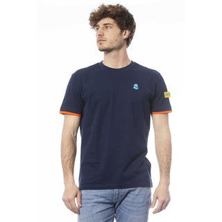 Invicta Blue Cotton Men T-Shirt - Ginchy