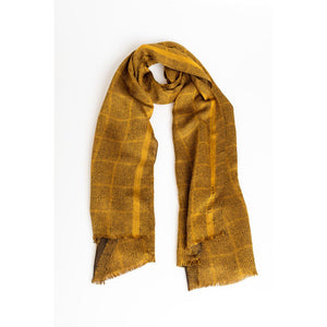 Trussardi Yellow Viscose Men Scarf - Ginchy