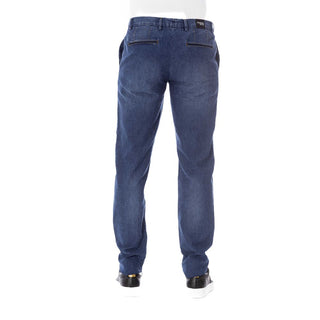 Trussardi Jeans Blue Cotton Men Jeans - Ginchy