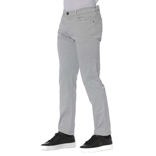 Trussardi Jeans Gray Cotton Men Jeans - Ginchy