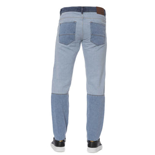 Trussardi Jeans Blue Cotton Men Jeans - Ginchy