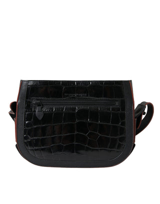 Balenciaga Black Exotic Leather Shoulder Crossbody Camera Bag - Ginchy